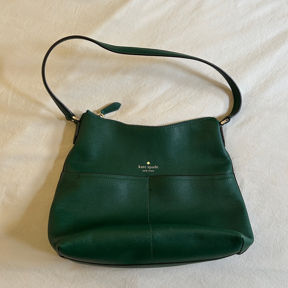 Kate spade green shoulder bag